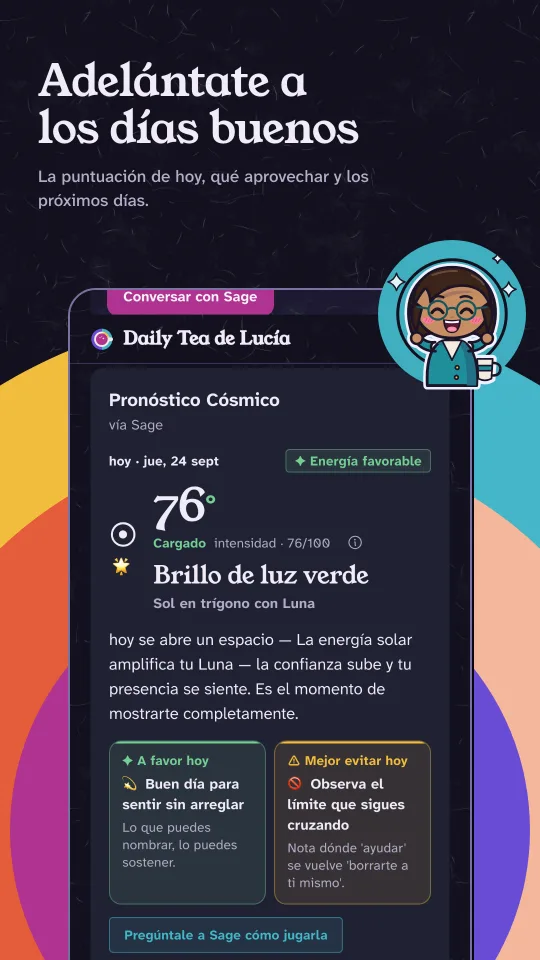 Pronóstico cósmico en modo oscuro: la puntuación de hoy, qué aprovechar, qué evitar y los cinco días siguientes.