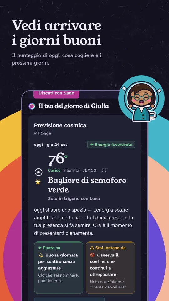 Previsione cosmica in modalità scura: il punteggio di oggi, cosa cogliere, cosa evitare e i cinque giorni successivi.